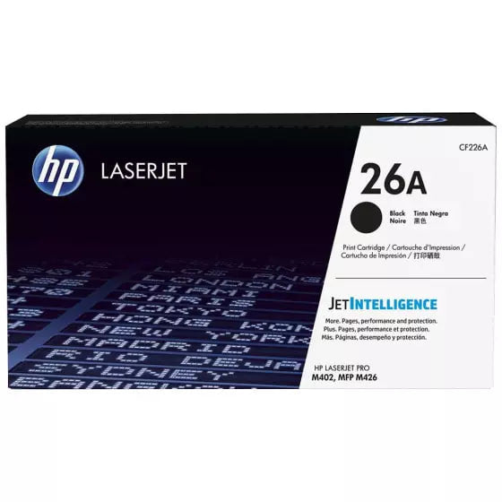Toner HP 26A (CF226A) noir  - Central T Pro