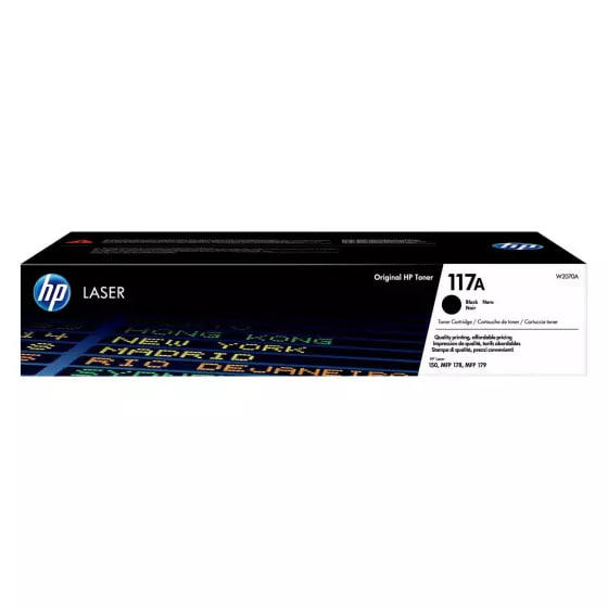 Toner HP 117A (W2070A) noir  -Central T Pro