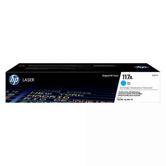 Toner HP 117A (W2071A) cyan - Central T Pro